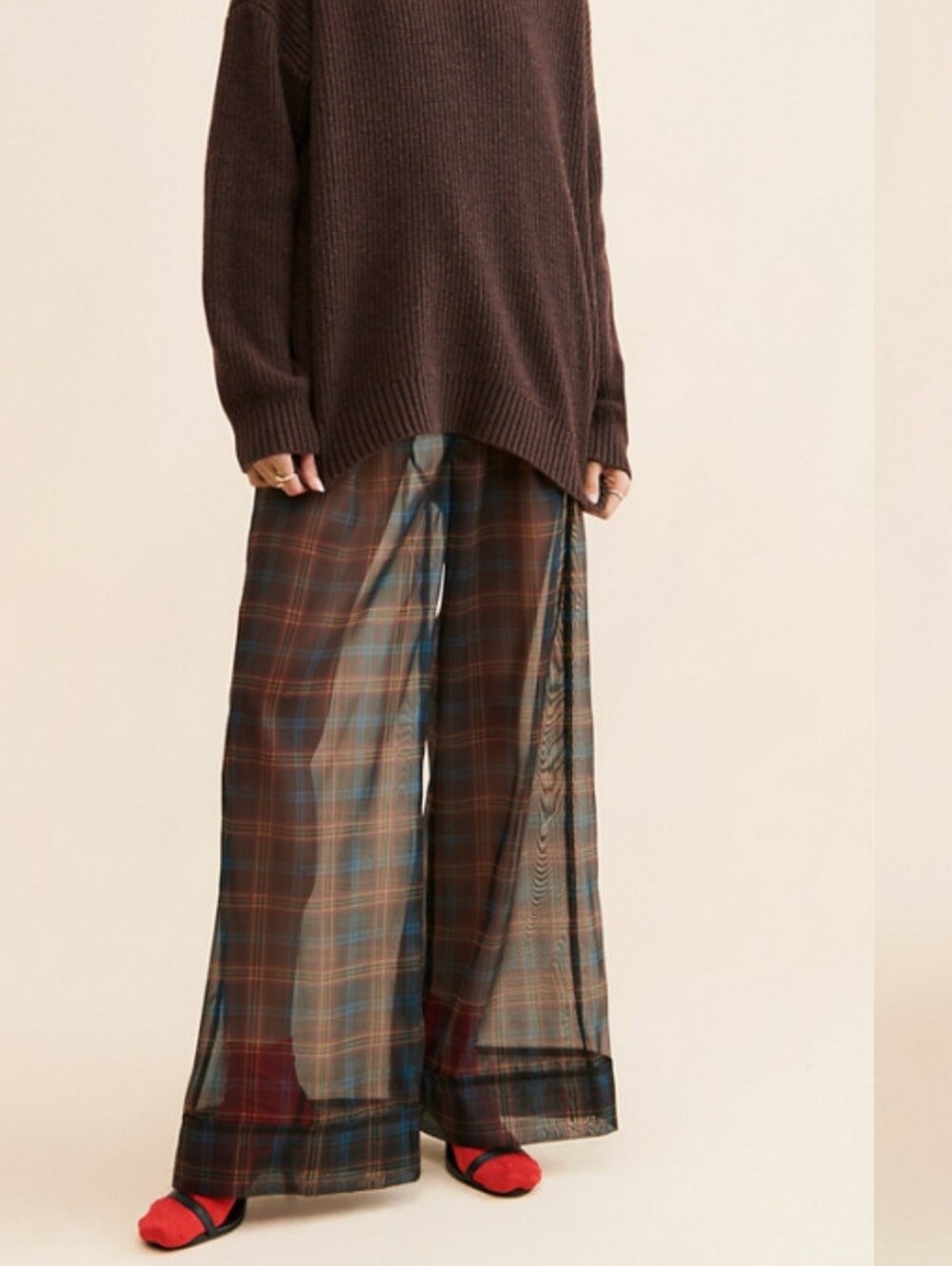 Porridge Wide Leg Trousers - Picture 10 of 13
